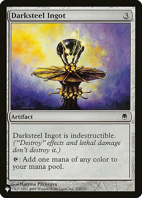 Lingotto di Darksteel Card Front