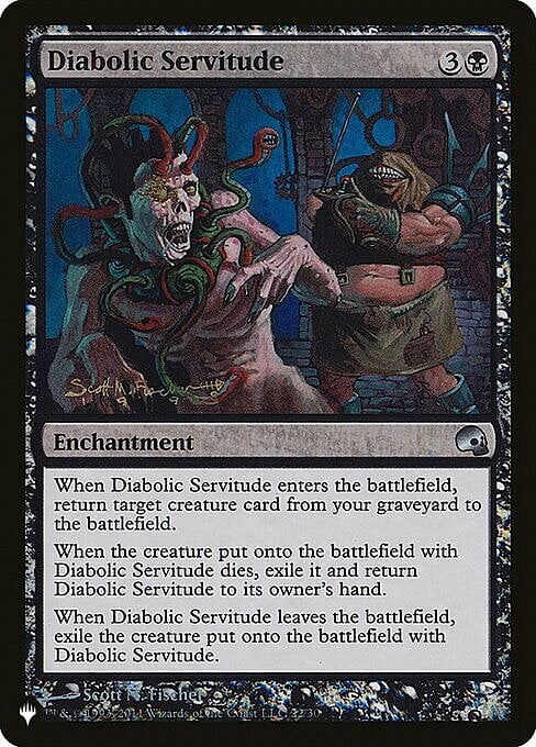 Schiavitù Diabolica Card Front