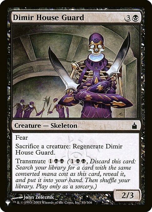 Domoguardia Dimir Card Front