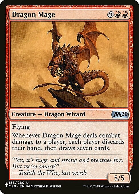 Dragon Mage Card Front