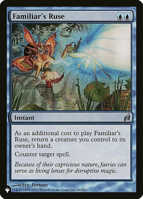 Familiar's Ruse Card Front