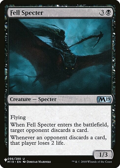 Fell Specter Card Front