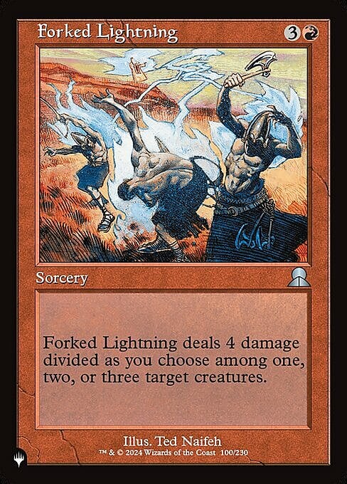 Forked Lightning Card Front