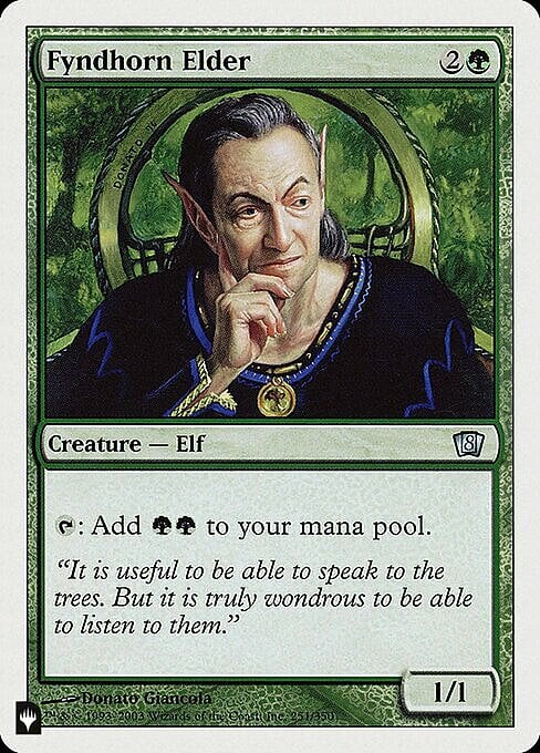 Fyndhorn Elder Card Front