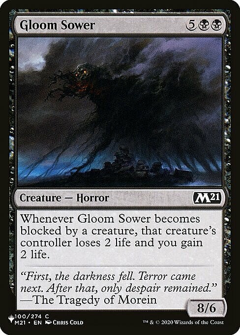 Gloom Sower Card Front