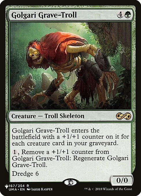 Troll della Tomba Golgari Card Front