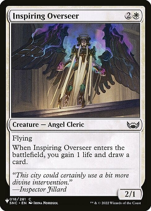 Inspiring Overseer Card Front