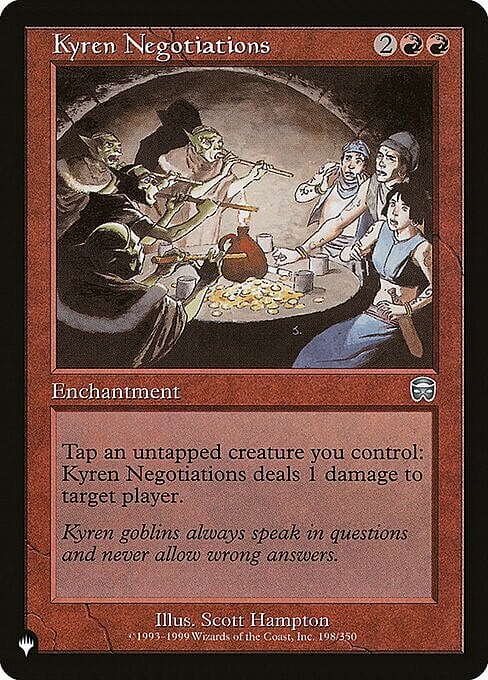 Negoziati Kyren Card Front