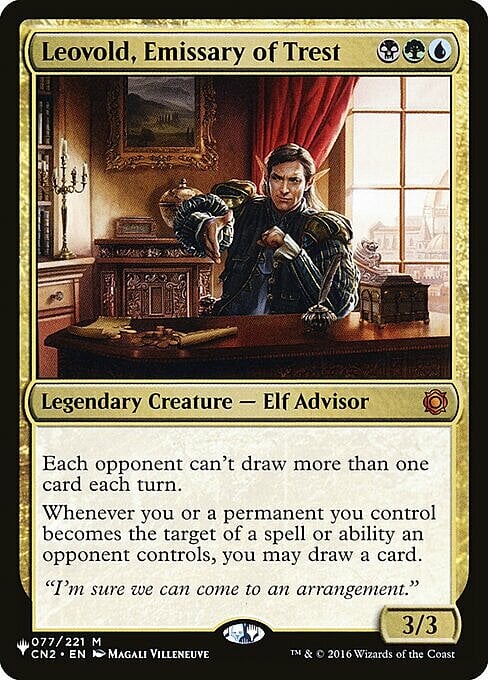 Leovold, Emissary of Trest Card Front