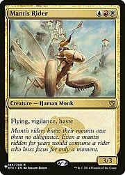 Cabalgador de mantis