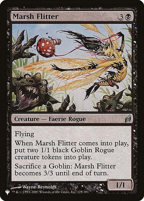 Marsh Flitter Card Front