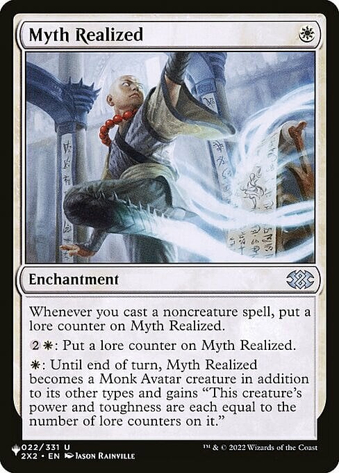 Myth Realized Card Front