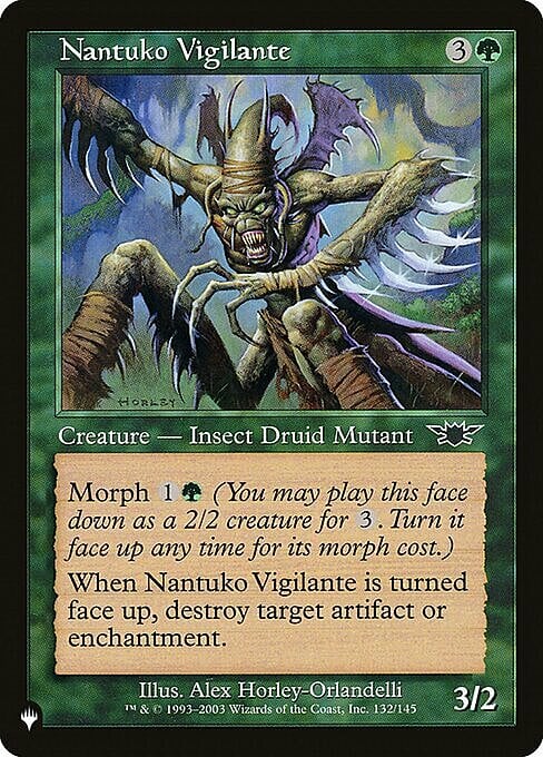 Vigilante Nantuko Card Front