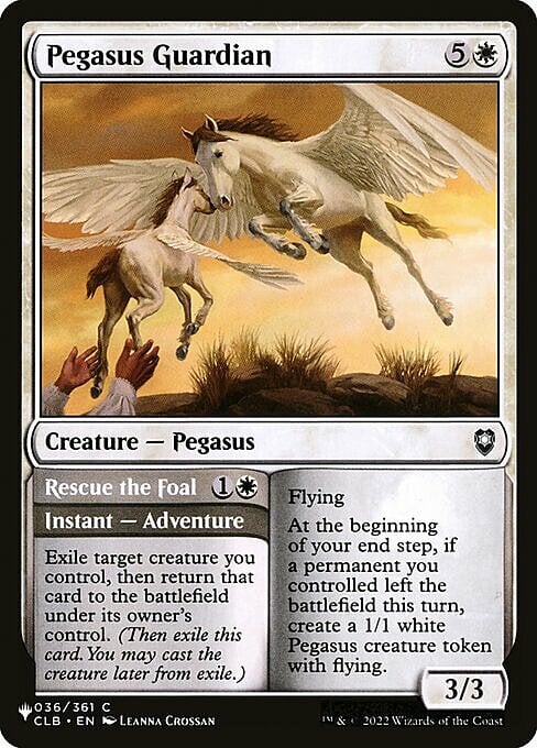 Pegasus Guardian Card Front