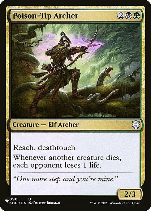 Poison-Tip Archer Card Front