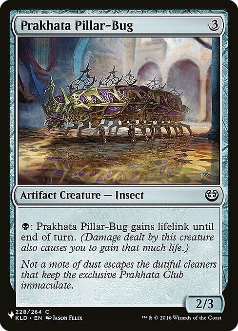 Prakhata Pillar-Bug Card Front