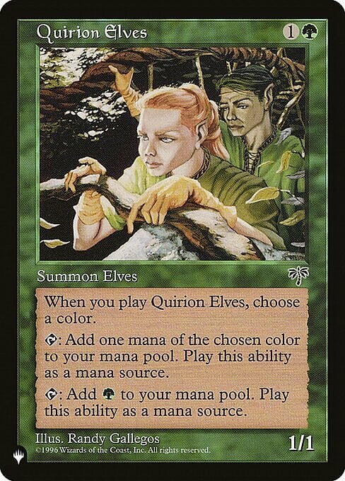 Elfi di Quirion Card Front