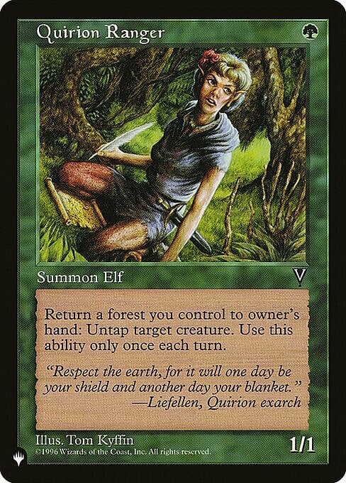 Ranger di Quirion Card Front