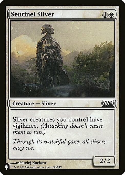 Sentinel Sliver Card Front