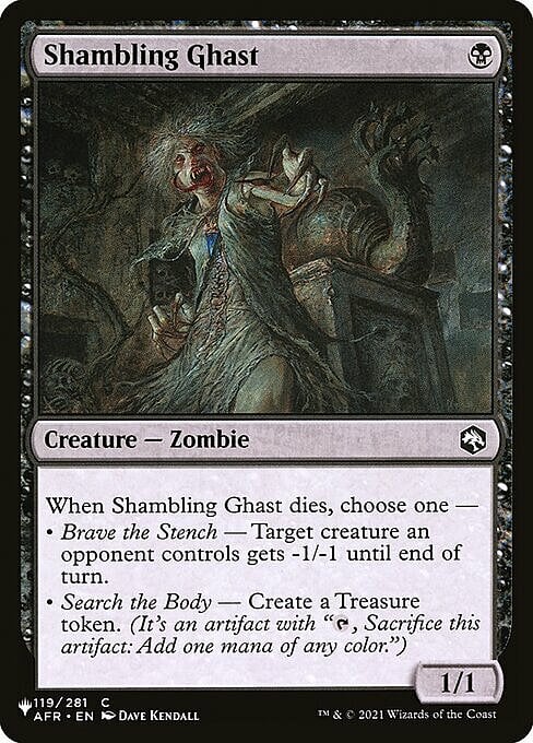 Ghast Barcollante Card Front