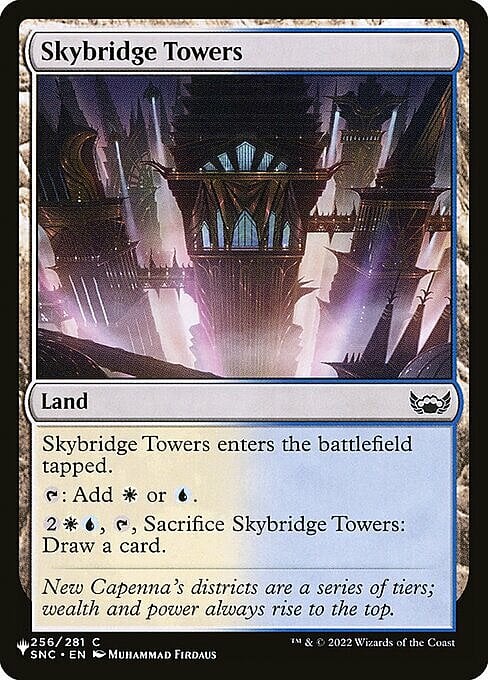 Skybridge Towers Card Front