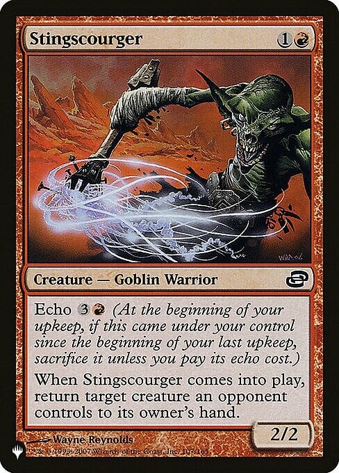 Stingscourger Card Front