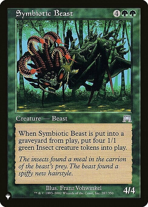 Symbiotic Beast Card Front