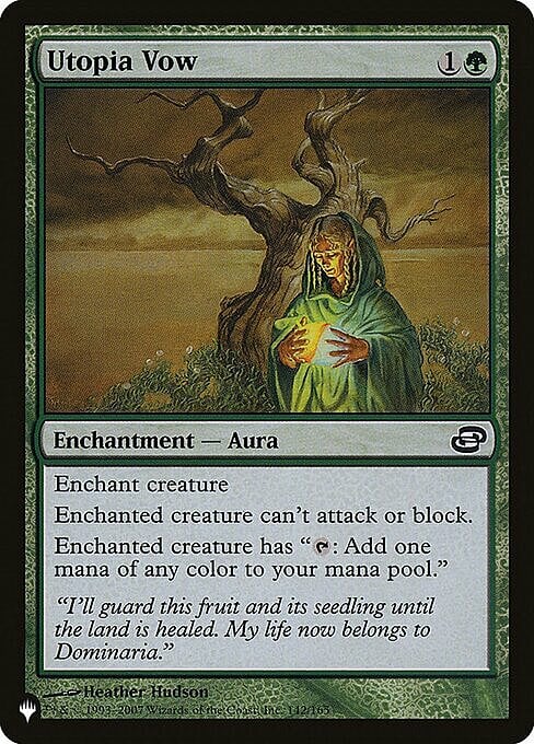 Utopia Vow Card Front