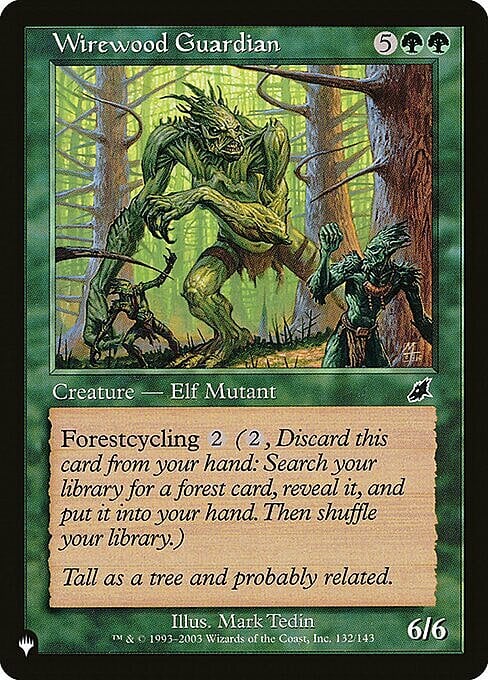 Wirewood Guardian Card Front