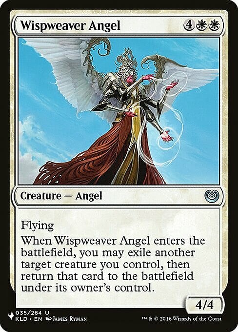 Wispweaver Angel Card Front