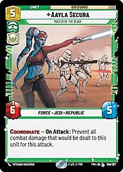 Aayla Secura, Maestra del sable