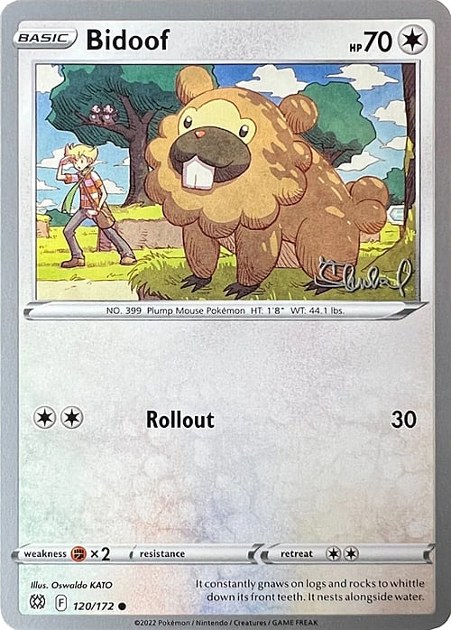 Bidoof Card Front