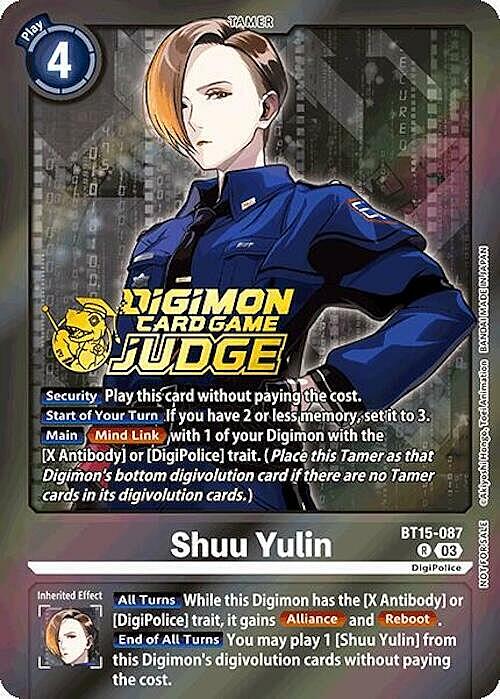 Shuu Yulin Card Front