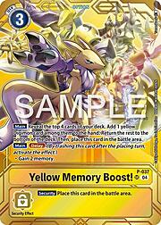 Yellow Memory Boost!