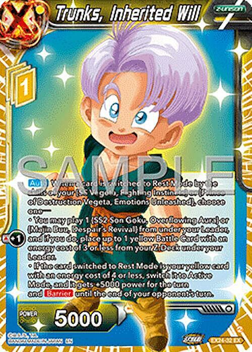 Trunks, Inherited Will Frente