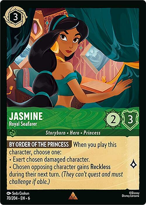 Jasmine - Navigatrice Reale Card Front