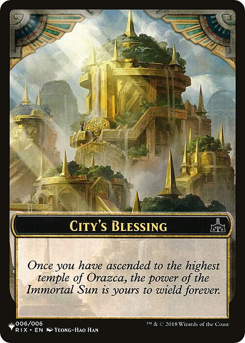 City's Blessing // The Monarch Frente