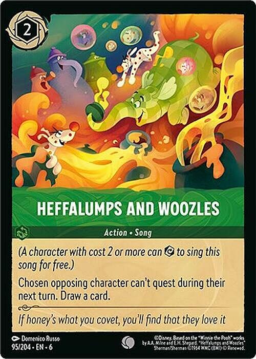 Heffalumps and Woozles Card Front