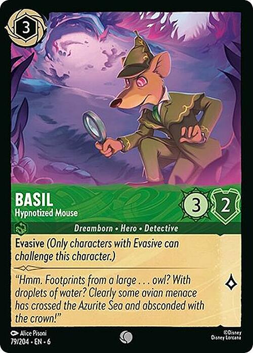 Basil - Topo Ipnotizzato Card Front