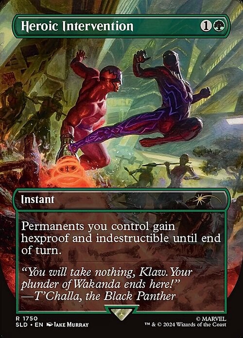 Heroic Intervention Card Front