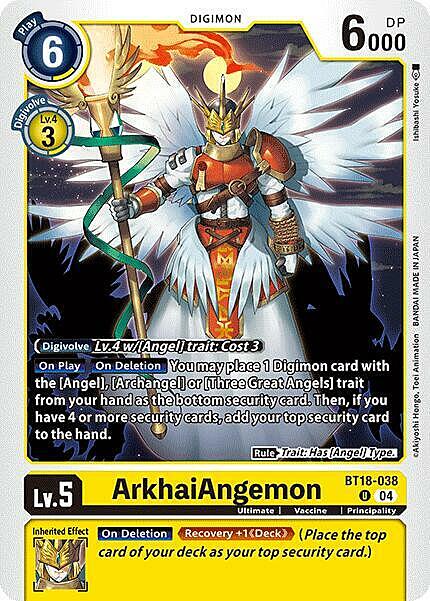 ArkhaiAngemon Frente