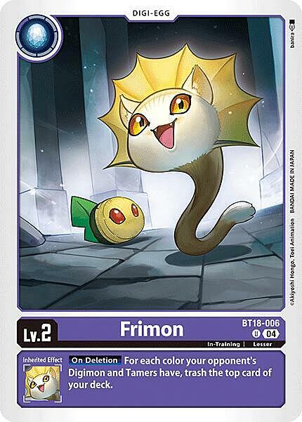 Frimon Card Front