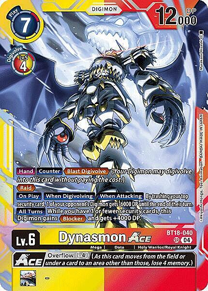 Dynasmon Ace Card Front