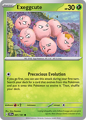 Exeggcute Frente