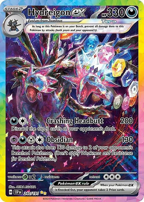 Hydreigon ex Card Front