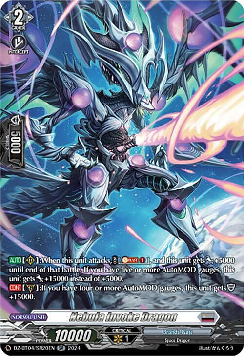 Nebula Invoke Dragon Card Front