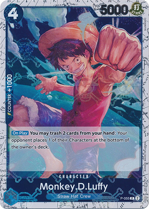 Monkey.D.Luffy Card Front