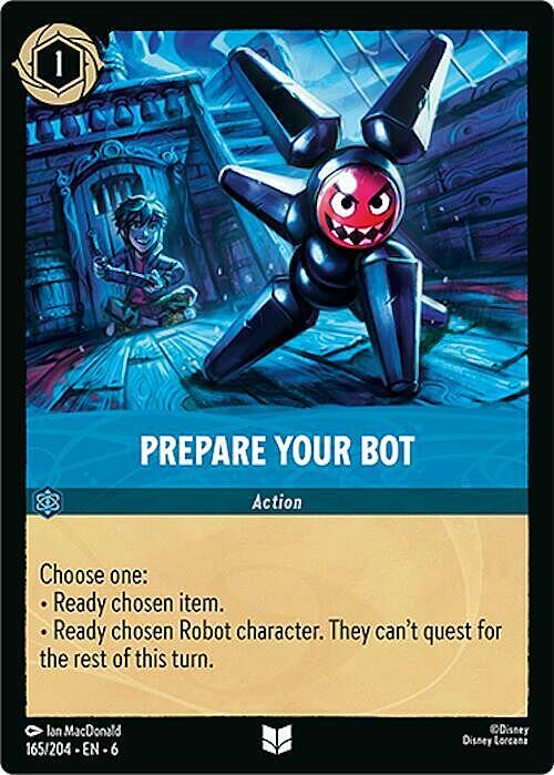 Prepare Your Bot Card Front