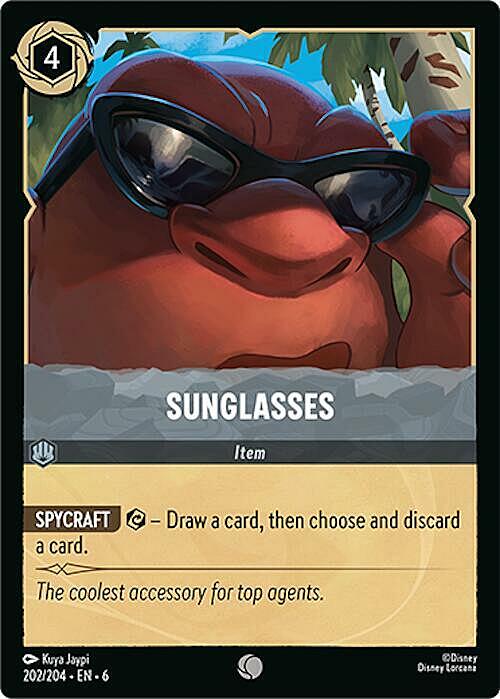 Sunglasses Card Front