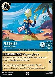 Pleakley - Esperto Scientifico